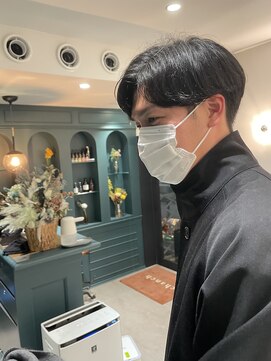 チャンチ(chanch) 【お客様style】韓国風カルマパーマ/センターパート/マッシュ