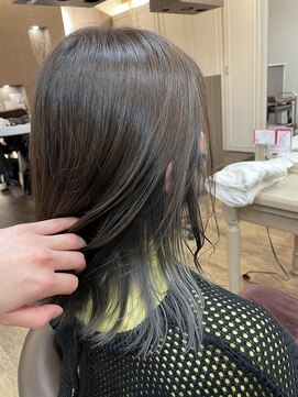 アルターリール(aL ter Rire) ブルーグレージュ/イヤリングカラー/澤瑞絵