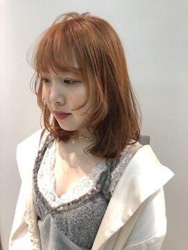 インビテーション 名古屋(invitation) オレンジベージュ×フェイスレイヤー