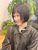 ビューエヒメ(VIEW EHIME)&nbsp;大人ラフウェーブ外ハネボブダークブラウンスウィングショート