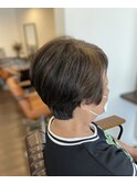ボリュームアップ×ショートヘア
