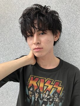 ガーデン オオタカノモリ(garden otakanomori) ツーブロック/スパイラルパーマ/大人マッシュ/20代30代40代ヘア