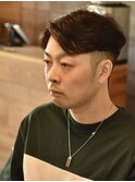 6:4リバースセンターパート【メンズカット/メンズヘア】
