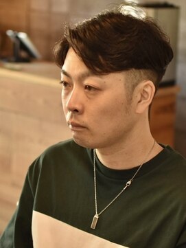 リム メンズヘア(LIM men's hair) 6:4リバースセンターパート【メンズカット/メンズヘア】