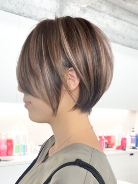 ボーテコンシェル 錦糸町(beaute concier) ミルクティーベージュダブルカラーインナーカラーケアブリーチ