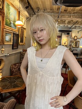 サンド 鹿児島中央(sand) @sei___sandインナーカラー/ショート/鹿児島中央駅