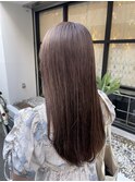 ココアブラウン/ストレートロング　　梶屋