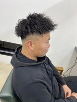 ヘアー テソロ(hair tesoro) ジェットモヒカンツイストパーマ