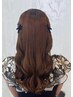 【特割】推し活・ライブ/イベント/量産　パールピン付ヘアセット￥4300