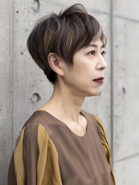 アルトリスト(Altruist Aging×HAIR&SPA) ☆オリーブグレーココアベージュ小顔クラゲヘアー/黒髪/髪質改善