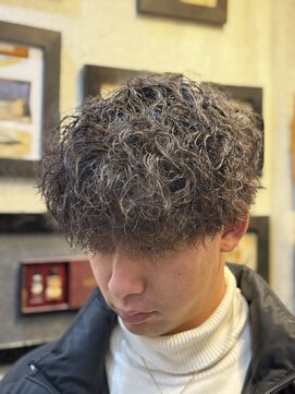 ヒロギンザ 大阪本店(HIRO GINZA) スパイラルパーマ マッシュ