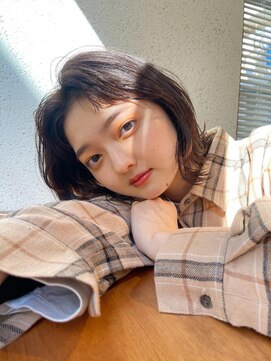 ナル(nalu.) レイヤーボブ/フェイスレイヤー/透明感カラー