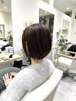 ブランシュ 南行徳店(BLANCHE)&nbsp;イメチェン/ブルーブラック/外ハネボブ/美髪/似合わせ