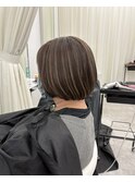 白髪ぼかしハイライト/藤沢ハイライト