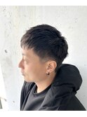 クロップドショート。 20代/30代/スーツ/ビジネス/爽やか