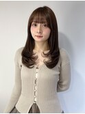 顔まわりレイヤーカール