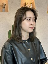 トリコ 柏(tricot)&nbsp;オリーブベージュ/ミディアムレイヤー