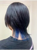 【ウルフカット×インナーカラー】池袋美容室