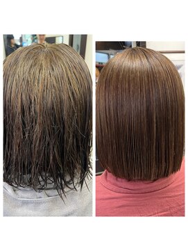 コレットヘア(Colette hair) 【miyu】ボブ×酸性ストレート