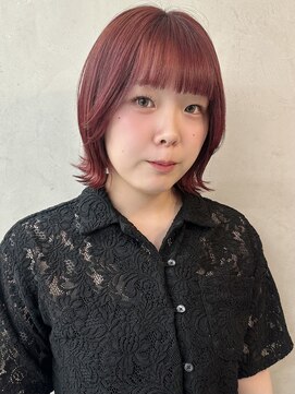 スミス 上野(smith) ボブレイヤー暖色カラーダブルカラー