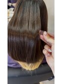 髪質改善ストレート