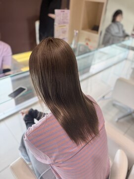 ゴットフロー(GOTTO FLOW) ヘーゼルブラウン/艶髪/髪質改善/レイヤーカット/韓国レイヤー