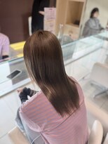 ゴットフロー(GOTTO FLOW) ヘーゼルブラウン/艶髪/髪質改善/レイヤーカット/韓国レイヤー