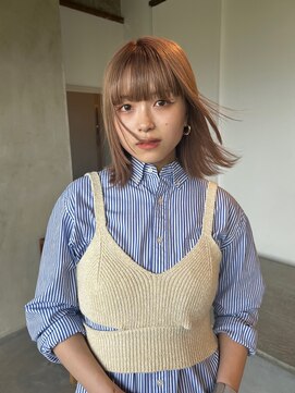 ラジ(Laji) ハイトーンボブ