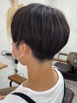 ベリテツー 京成大久保(verite2)&nbsp;30代40代50代/前下がりショートボブ丸みショート/アースカラー