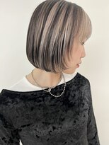 ユニークノベル 中央林間(unique novel)&nbsp;デザインカラー　ボブ　ブラック　ベージュ