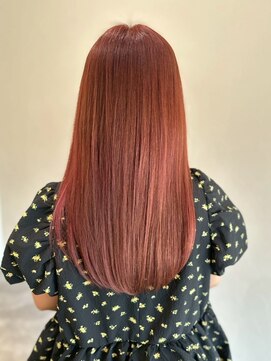 クララ オサエンドウリ(CLALA. Osaendori) 髪質改善トリートメント/ワインレッド/トレンドカラー