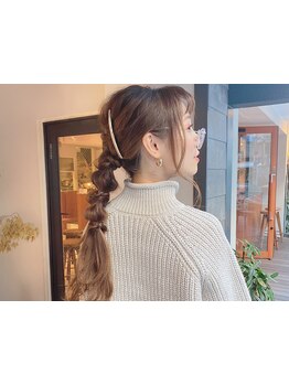 【和歌山駅3分】お出かけ前やイベントにオススメ☆大人可愛く仕上がる◎[パーティーヘアセット\4980]