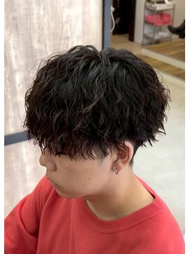 メンズギフト(men's GIFT) ツイストスパイラルパーマ刈り上げ波巻きパーマ