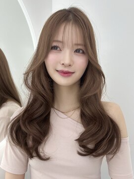 エヌアイ オモテサンドウ(ni omotesando) ☆ガーリーヘア ベージュカラー ロングヘア☆