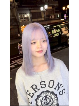 セレーネヘアーレイズ 梅田店(Selene hair Raise) White purple