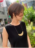 【morio】大人女性長めのショートヘア♪