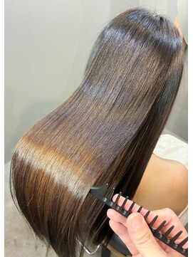 レリル(relile) ロング×髪にドラマを髪質改善縮毛矯正