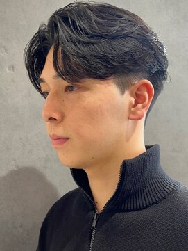 ニコ トウキョウ ヨコハマ(nico) センターパートニュアンスパーマ