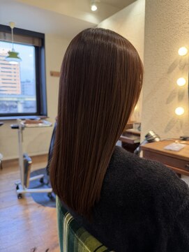 エルサフィロ キタハマ(el zafiro kitahama) 20×30×40代×透明感×髪質改善×抗酸化×ナチュラルブラウン