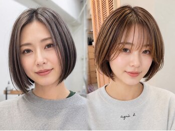 ネスト(Nest)の写真/白髪染めやパーマを繰り返したダメージヘアもまとまり扱いやすくなるヘアスタイルへ。