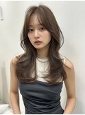 ハッシュカットハイレイヤーカット顔周りカットフェイスレイヤー