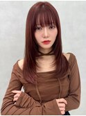 レイヤー/ネビージュ/韓国ヘア/イメチェン/縮毛矯正/中野/