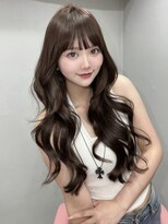 ボタン シブヤ(VOTAN SHIBUYA)&nbsp;盛れるヘアも秘訣☆絶対に決まる前髪顔まわりとブラウンカラー