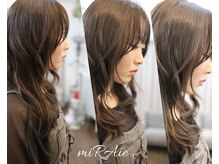 ミライエ(MIRAie)の雰囲気(乾かすだけで簡単に再現できるスタイル作りを日々目指しています)
