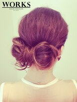 ワークス ヘアデザイン(WORKS HAIR DESIGN)&nbsp;フワッとルーズなリボンヘアセット