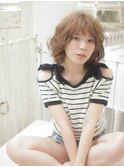 外ハネカールMIX・ベージュボブ【ange treatment & head spa】