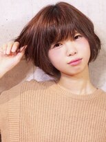 ヘアサロン シロップ(Hair Salon Syrup) 『ショートボブ』×『ブラウンベージュ』