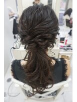 リサ 恵比寿(risa.)&nbsp;黒髪ローポニー