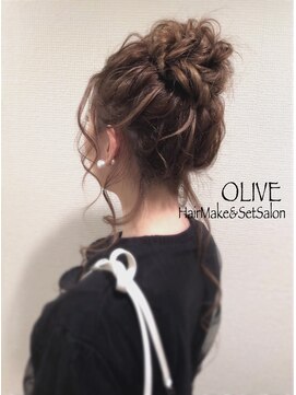 オリーブ(OLIVE) 【オリーブ】お団子ヘア