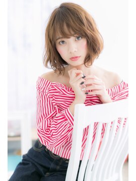 ヘアアンドビューティー ミック(Hair & Beauty miq) 今っぽい!ラフカールボブ(miq阿佐ヶ谷)